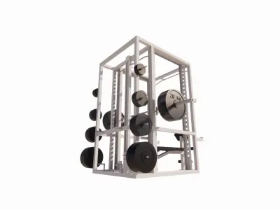 Gym Equipments-gym by Bodysolid-Machine the gym 3D model
