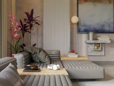 Premium 3D Interior Design 3D model