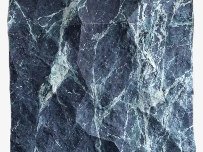 345-RockPanel piece of rock 3D model
