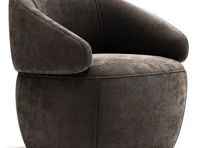 AGORA Armchair By Missana 3D model