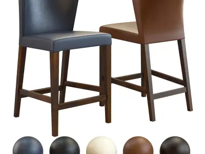 Crate and Barrel - Curran Counter Stool 3D model