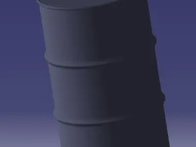 Baril de petrole 3D print model
