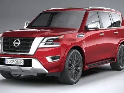 Nissan Armada 2021 3D model