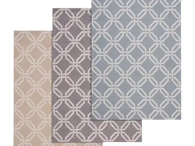 Rug Set 1107 3D model