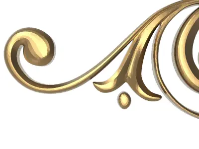  decorative pattern ready for 3D printing 3D model 316