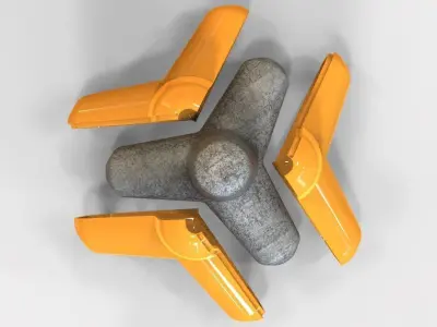 Stone Block Mold 3D print model