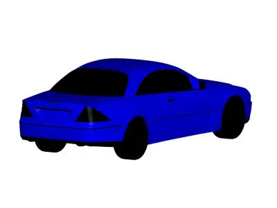 Mercedes Benz CL-class 215 3D model
