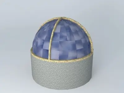 dome glass Free 3D model