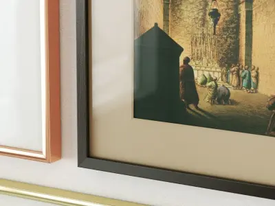 Gallery Wall 59 3D model