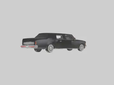 Classic Limousine model 3D model