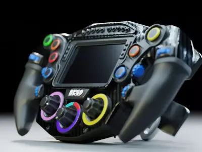 BEGO racing Steering concept 3D model