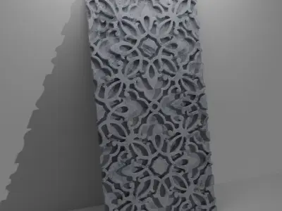 Islamic Geometric Design Pattern 3D model