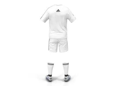 Soccer Clothes Real Madrid 3D model