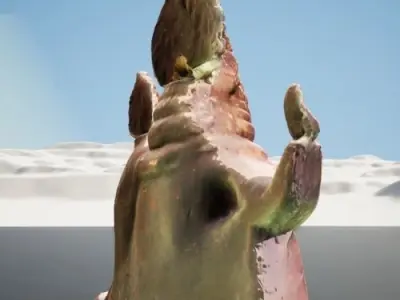 Radha Krishna - 3d Model - Interior decoration 3D model