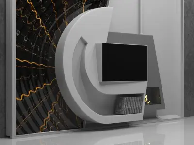 TV Wall Collection - Vol 01 - 11 Item 3D model