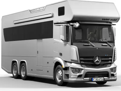 Benz Vario mobil 3D model