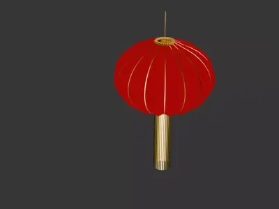 Chinese lantern Free 3D model