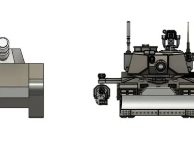 Abrams Pattern MBT 3D print model