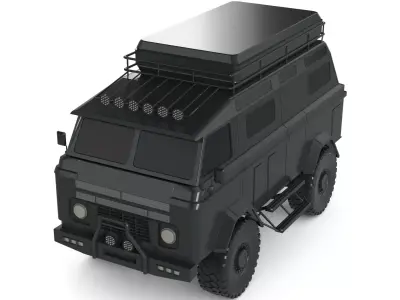 Off road Camper Van 3D model