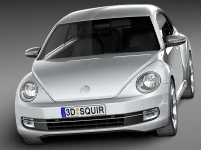 Volkswagen iBeetle 2015 3D model