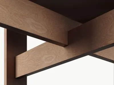 Ikea BASTUA Side table 3D model