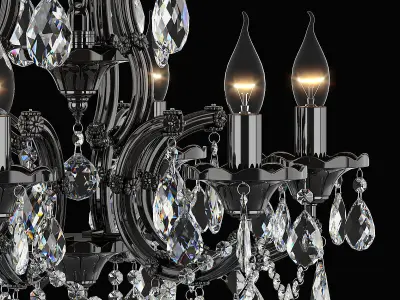 879067 ChampaNero Osgona Chandelier 3D model
