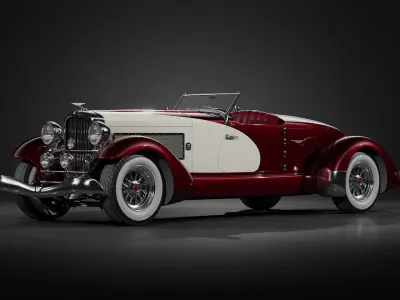 Duesenberg SJ Speedster 3D print model