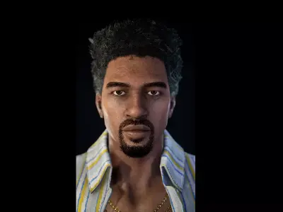 Character  Rigged  NPC Low-poly 3D model