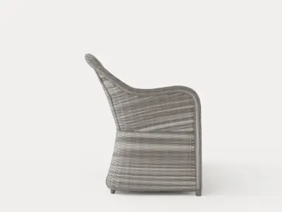 Roma 3 seater sofa Low-poly 3D model