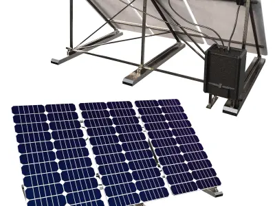 Solar Panel 3D model