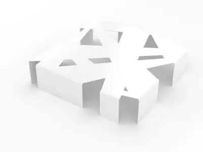Intersection Table 3D model