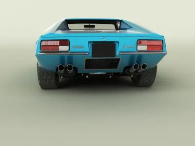 De Tomaso Pantera 1972 3D model
