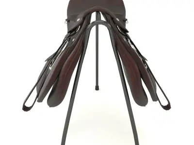 Horse saddle  3D model