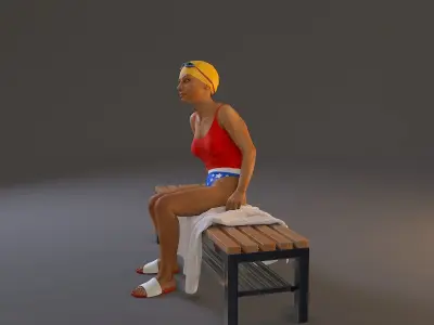 SwwimmingPool Female BCC 2130 009 3D model