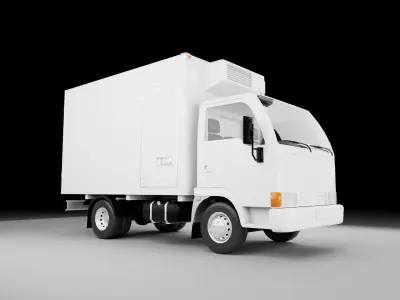 Truck 3D model by rawadanwer - Textured