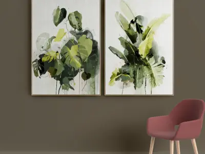 Photo Frame 293 Low-poly 3D model