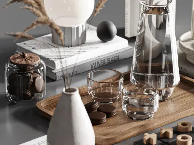 Decorative set03 3D model