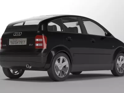 Audi A2 3D model