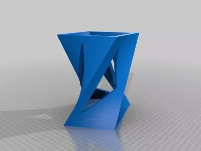 Box Vase Free 3D print model buy