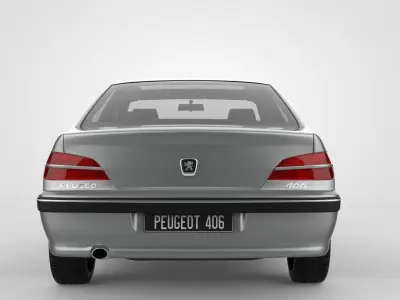 Peugeot 406 Sedan 3D model