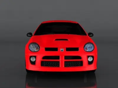 Dodge Neon SRT4 Low-poly 3D model