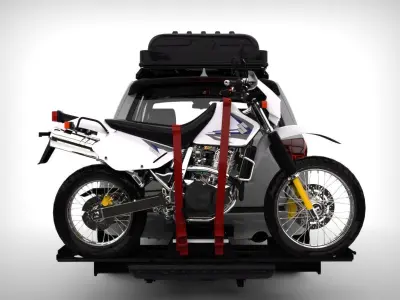 Toyota Sequoia 2010 Equipada  3D model