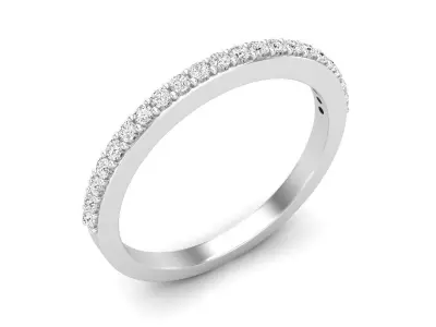 AV 451 Diamond band for woman 3D print model