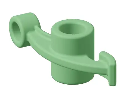 Plastic Vehicle Rocker Arm Toy 3D model