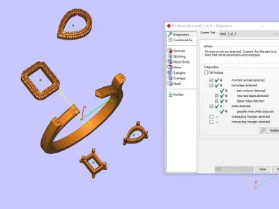 Messika Ring 3D print model