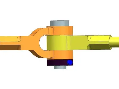 Knuckel joint assembly 3D print model