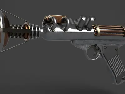 Fantasy Gun 22 3D model