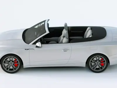 Audi S5 Cabriolet 2019 3D model