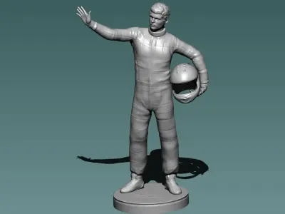 Max Verstappen 3D print model