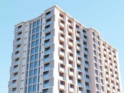 Hotel model2 3D model